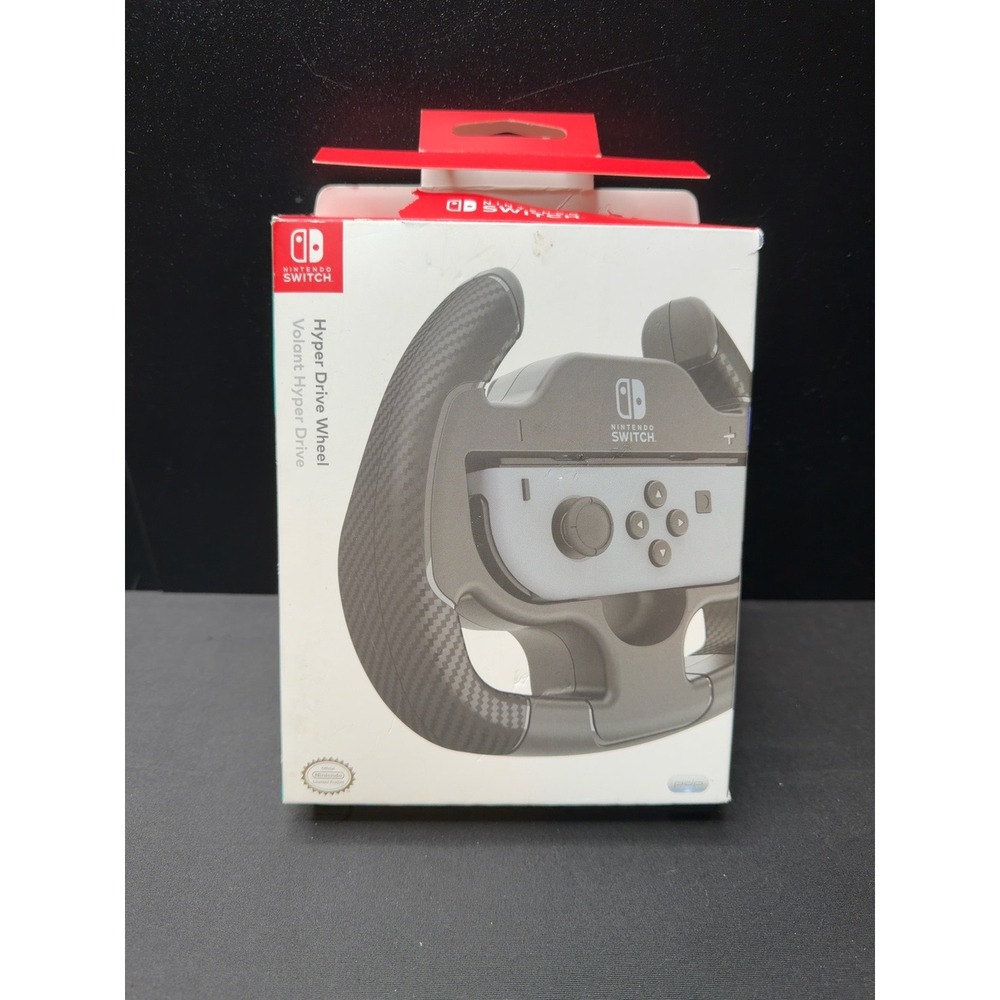 PDP Hyper Drive Wheel Nintendo Switch Joy-Con Racing Steering Wheel 500-047